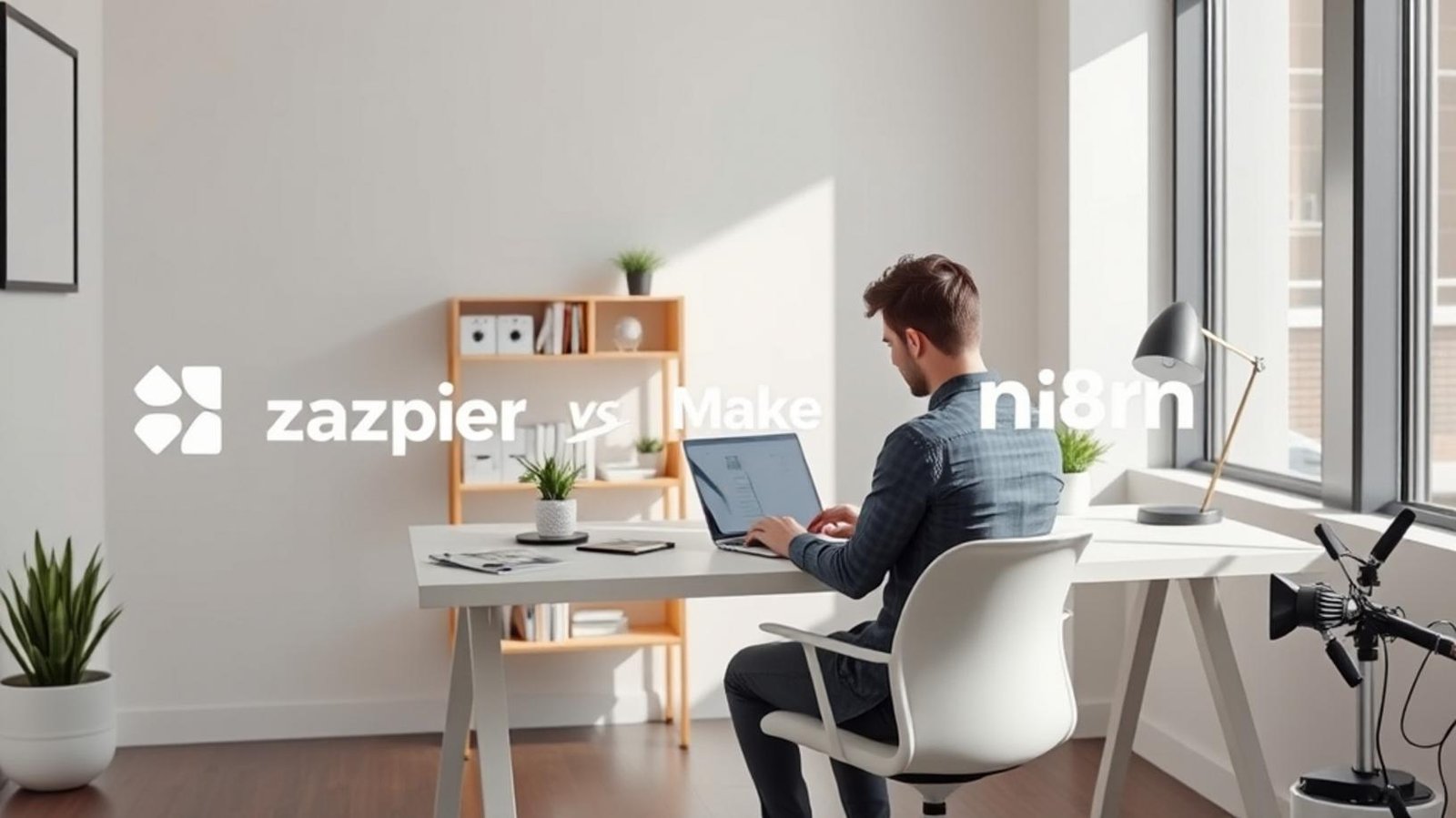 Zapier vs Make vs n8n comparison — best automation tool comparison 2025