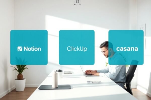 Notion vs ClickUp vs Asana comparison — best project management tool AI