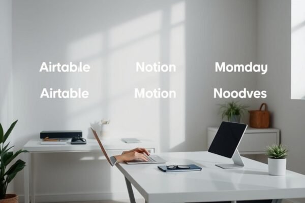Airtable vs Notion vs Monday comparison — best database tool small business