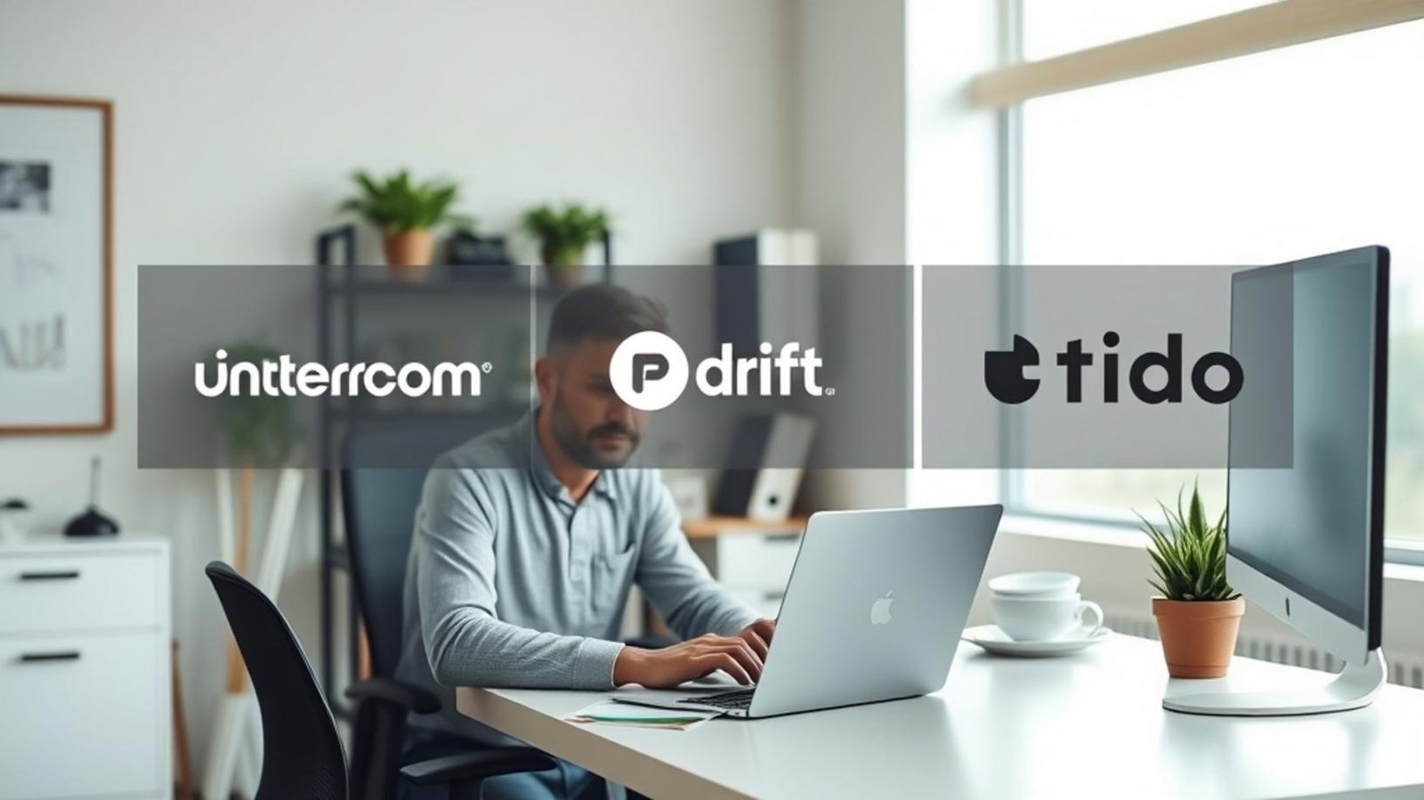 Intercom vs Drift vs Tidio comparison — best AI live chat tool comparison