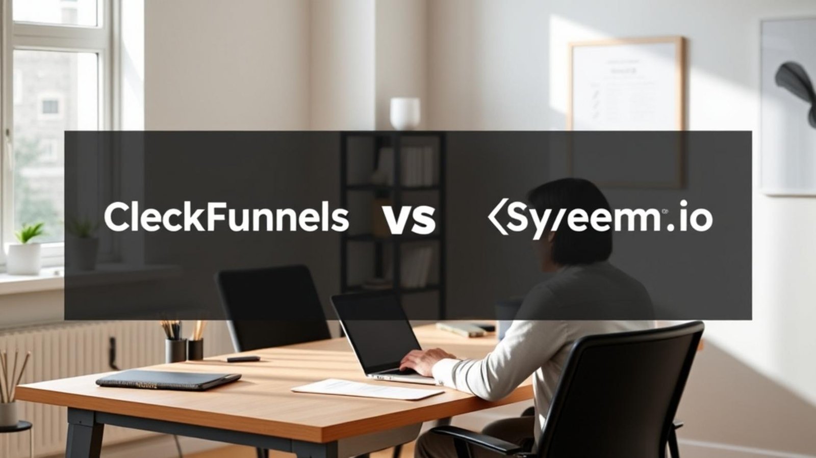 ClickFunnels vs Systeme.io comparison — best sales funnel builder AI
