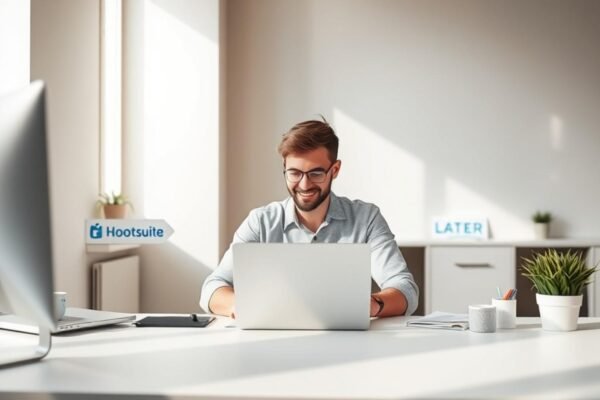 Hootsuite vs Buffer vs Later comparison — social media scheduling tool comparison