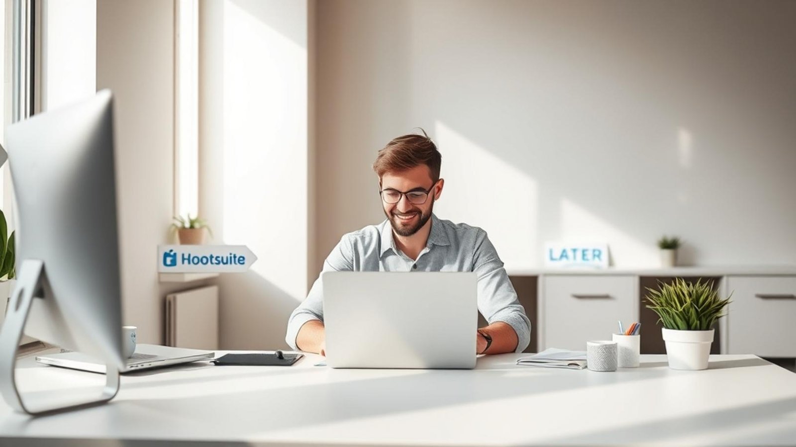 Hootsuite vs Buffer vs Later comparison — social media scheduling tool comparison